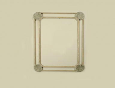Rectangular mirror made of solid wood, Chelini