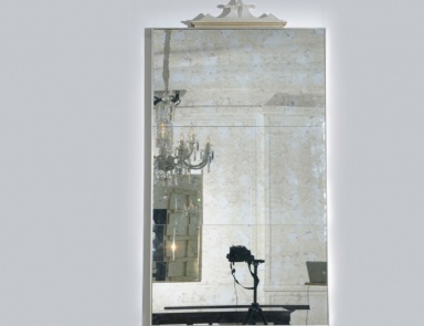Mirror in antique finish Argento, Casali