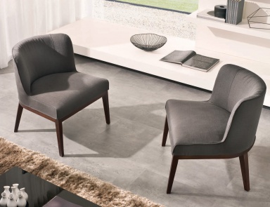 A chair without armrests Moon, CTS Salotti