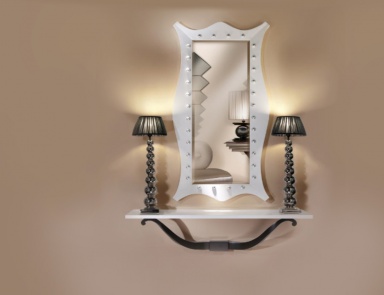 The console in the decoration of ebony and mother-of-pearl, Сasali