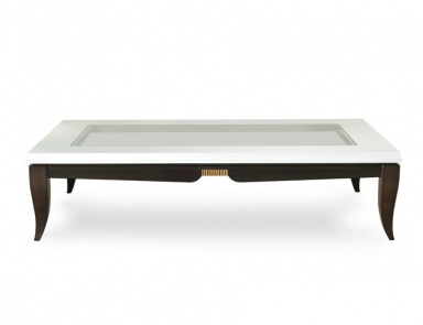 Coffee table pearl finish Champagne, Casali