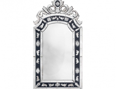 Mirror with faceted frame, Arte Veneziana