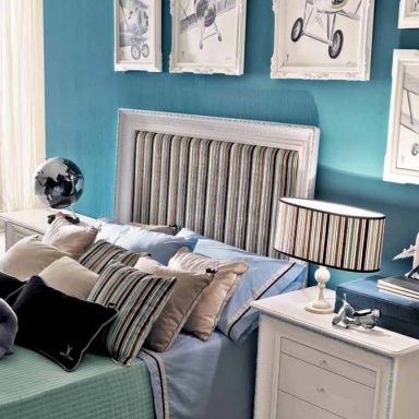 Headboard single beds