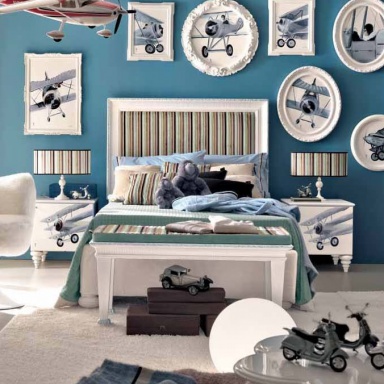 Headboard single beds