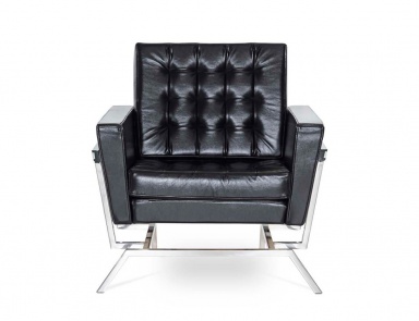 Armchair on a steel frame, Arte Veneziana