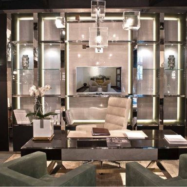 Wall library Showroom