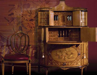 Sideboard 1850 wooden frame, Ezio Bellotti