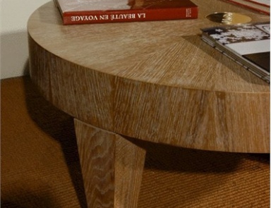 Coffee table solid oak, Chelini