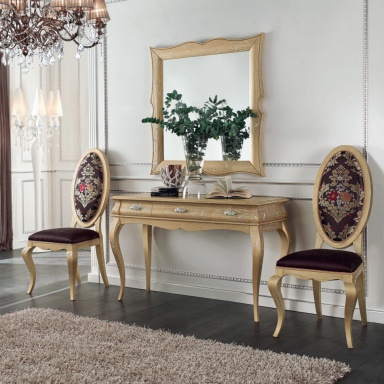 Console with mirror Mirandola Export