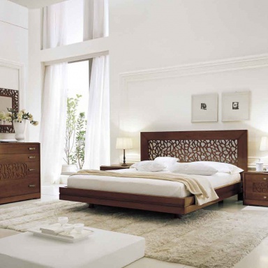 Bedroom (Suite bedroom) Lago di garda noce