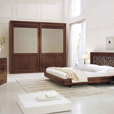 Bedroom (Suite bedroom) Lago di garda noce