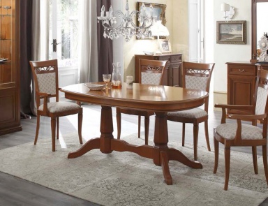 The Sorrento dining table sliding, Maronese