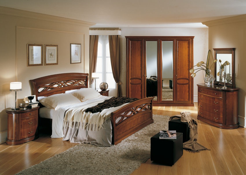 Set for bedroom in classical style Opera, Tempor - Luxury furniture MR