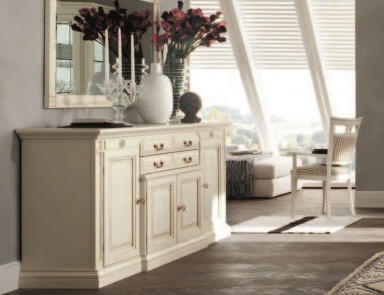 Mirror with decorative trim Nabucco, Maronese