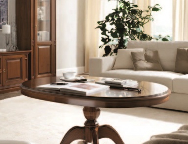 Coffee table oval Nabucco, Maronese