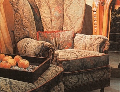 Chair with high backrest and broad, Ingrid - Provasi