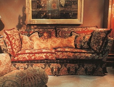 Three seater sofa on a hidden frame, Claudia - Provasi