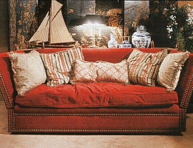 Three seater sofa on a hidden frame, Julia - Provasi