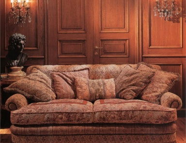 Three seater sofa on a hidden frame, Audrey - Provasi