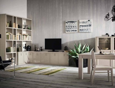 Modular system for books Iris, Maronese