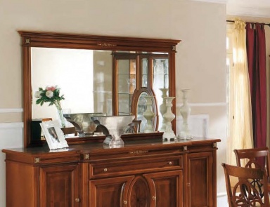 Mirror with decorative trim Ponte Vecchio, Maronese