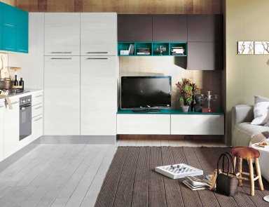 Kitchen (kitchen set) Oltrevistо DM 0151, Imab Group