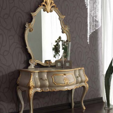 Console with mirror Nataly