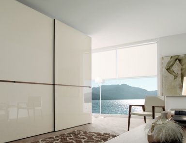 Functional and practical wardrobe Mood scorrevole,Rossetto Armobil