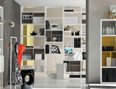 Bookcase with open shelves Slim, ACF International