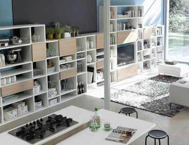 Modular system with open sections Slim, ACF International