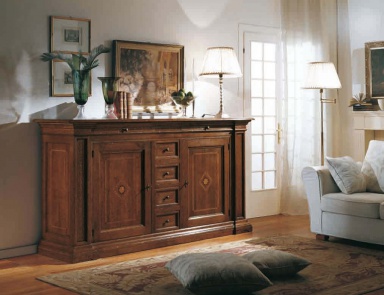 Sideboard with 2 hinged doors Tiziano, Arve Style