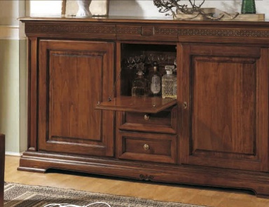 Sideboard with hinged doors and podkidnoy Palladio, Arve Style