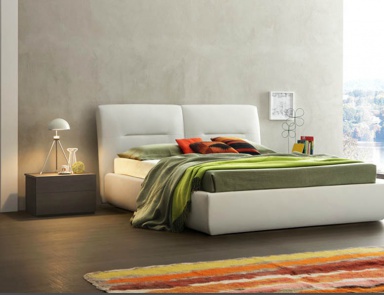 Bed with high headboard Elio, ACF International