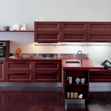 Kitchen (kitchen set) Aqua