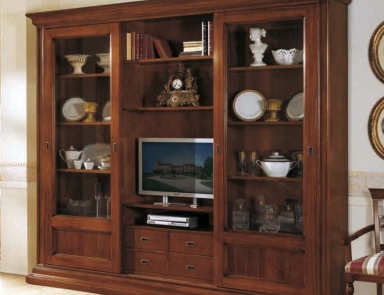 Wardrobe two-door on a massive basis Petrarca, Arve Style