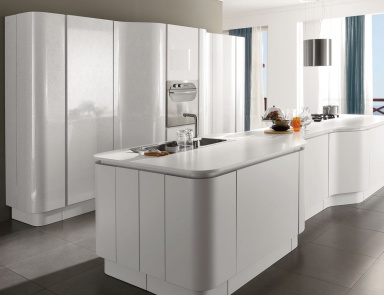 Kitchen (kitchen set) Miro white Colours, Aran Cucine