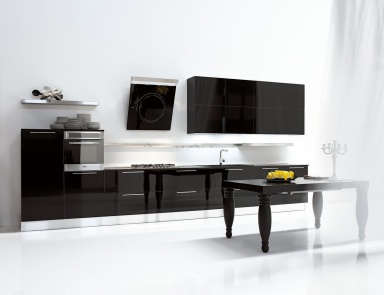 Kitchen (kitchen set) to finish with glossy varnish Erika, Aran Cucine