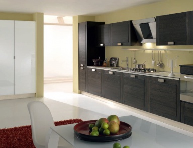 Kitchen cabinets finish veneer Diamante, Spar