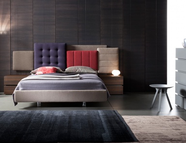 Creative Patchwork double bed,Rossetto Armobil