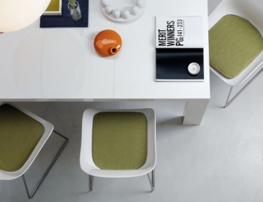 Chair on a swivel base / legs for the skids, BIBA - JESSE