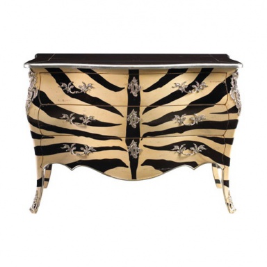 The Zebra Chest Of Drawers