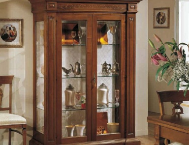 Showcase with 2 doors on the massive основанииDonatello, Arve Style