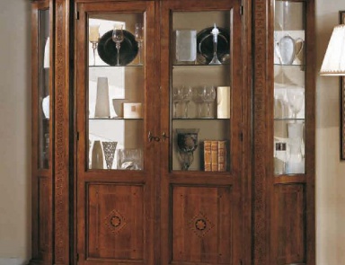 Showcase double on a massive basis Tiziano, Arve Style