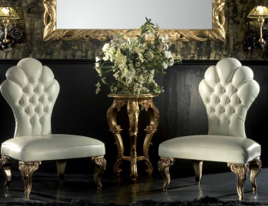 Chair with frame in natural wood Fenice SAT Export