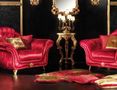 Armchair in fabric Luxor Maxi SAT Export