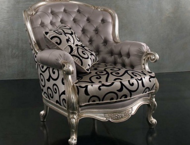 Chair in textile upholstery Regina, SAT Export