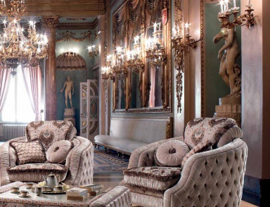 Armchair in fabric Royal, SAT Export