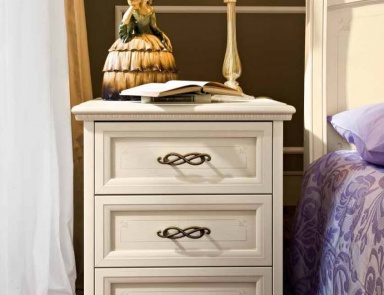 Bedside table with drawers Afrodita, Maronese