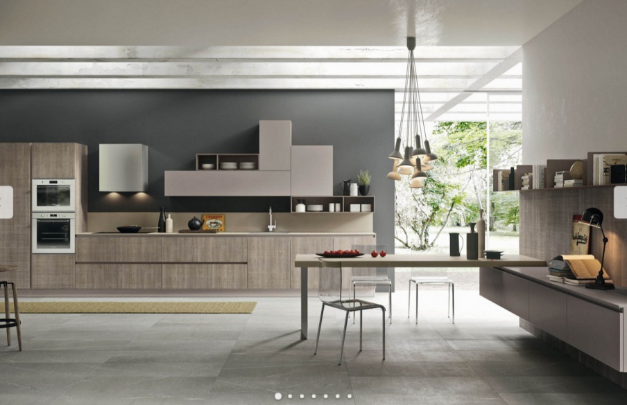 Set for the kitchen in modern style One Gola K 1, Siloma - Luxury ...