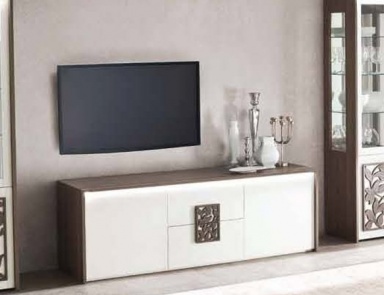 Cabinet for TV with a decorative pattern Fusion, Maronese